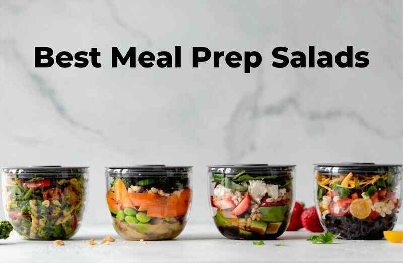 How to Meal Prep Salads that Stay Fresh - Peanut Butter and Fitness