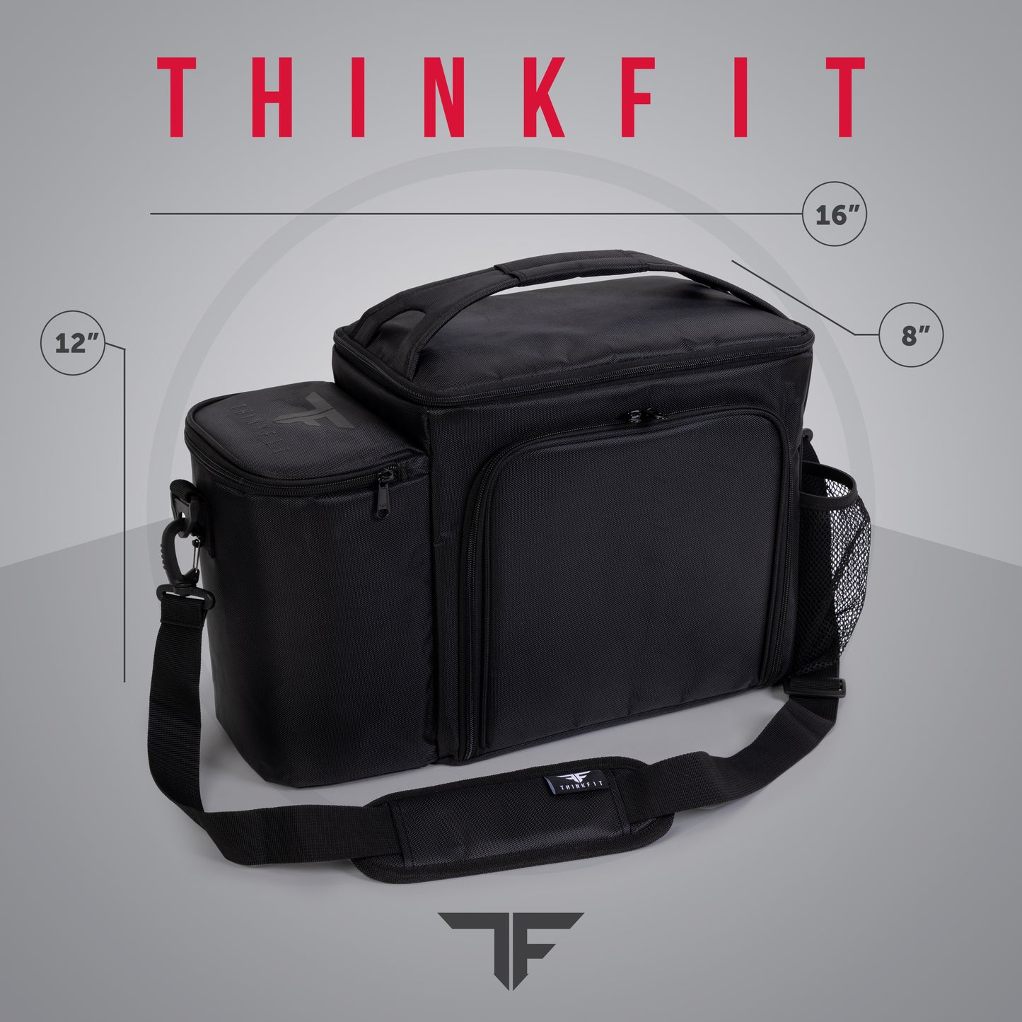 NEW Extra Large Black Meal Prep Bag Set