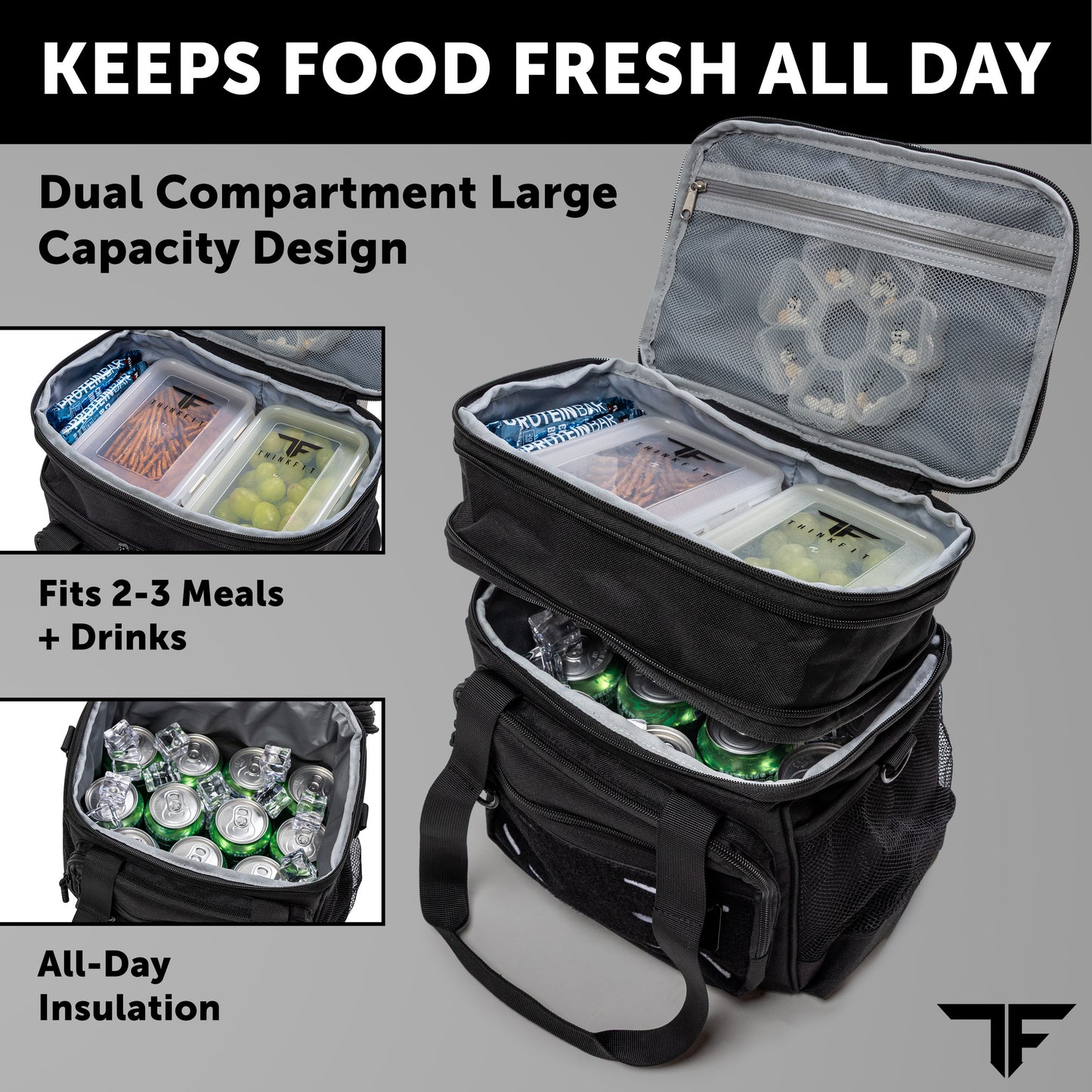 Insulated Tactical Lunch Bag