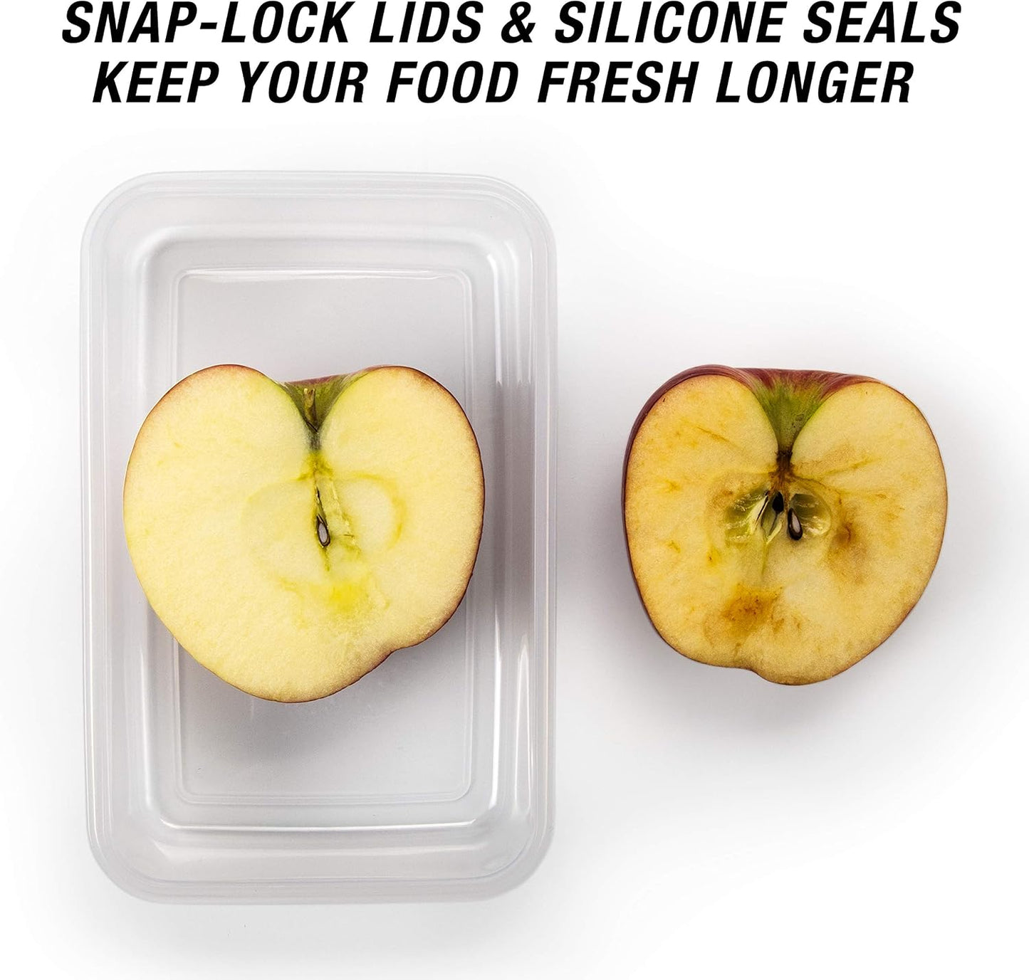 ThinkFit Meal Prep Containers 6 Pack with Lids, Leakproof BPA Free
