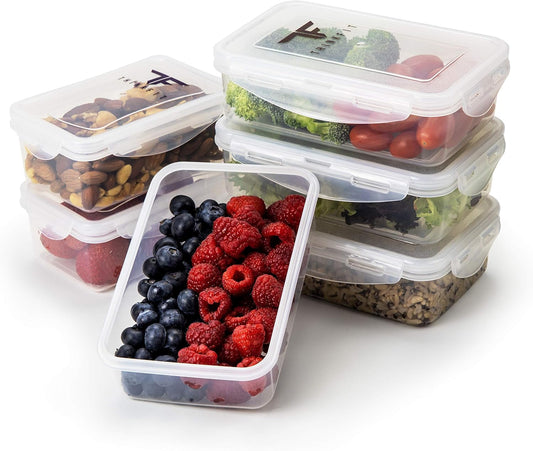 ThinkFit Meal Prep Containers 6 Pack with Lids, Leakproof BPA Free